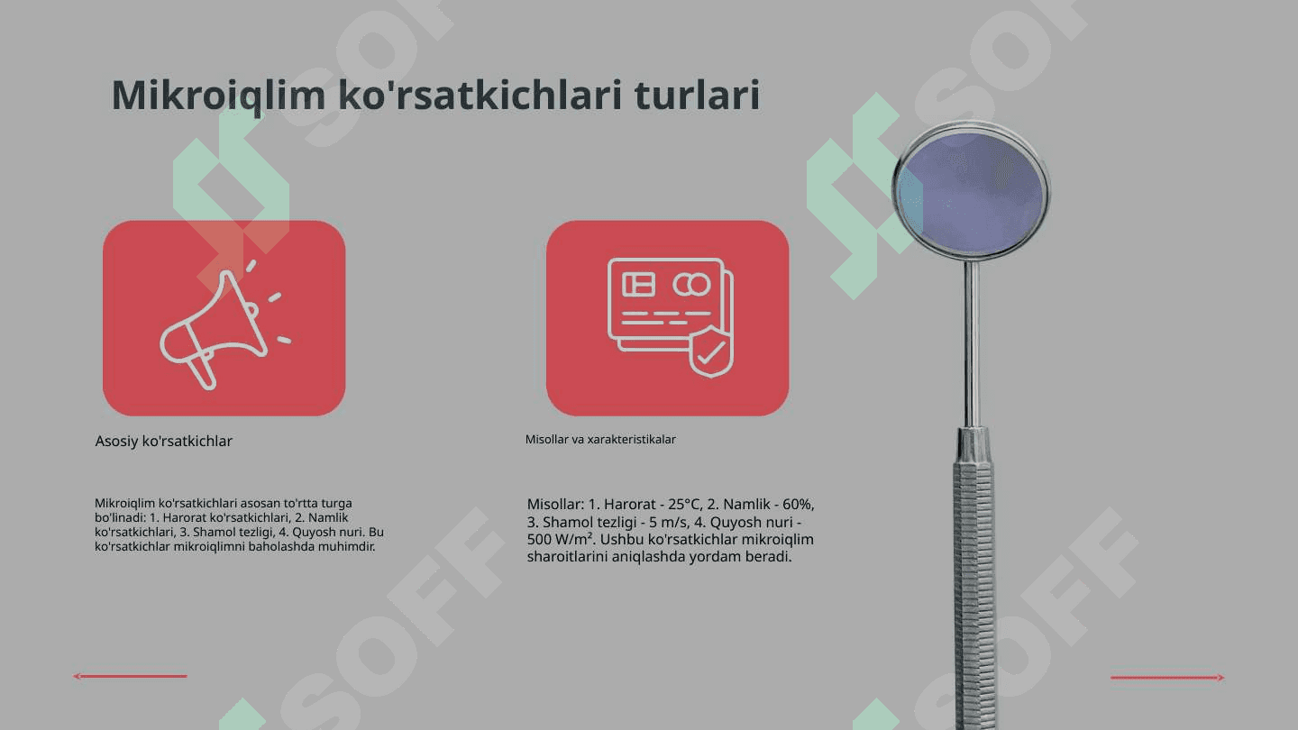Xonalarning mikroiqlim ko'rsatkichlarini tekshirish va baholash 4
