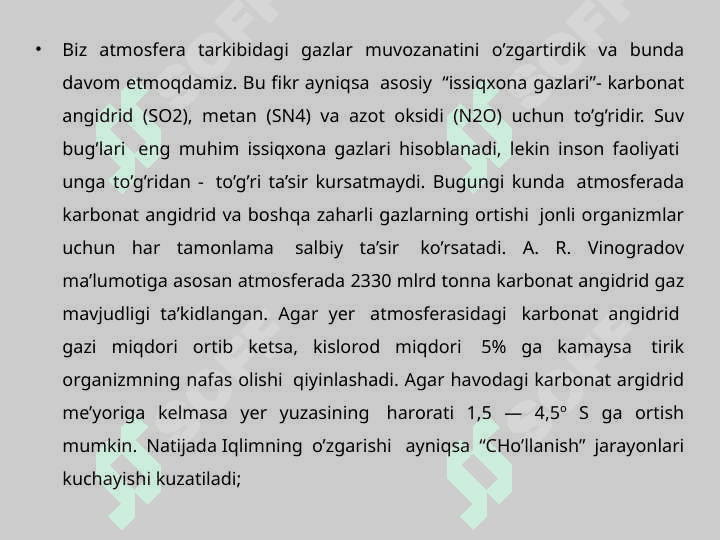 Issiqxona  effekti 3