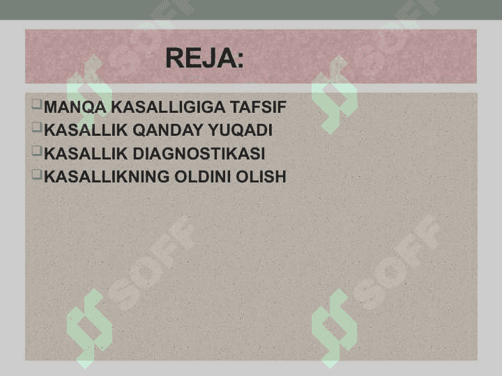 Manqa kasalligi qo’zg’atuvchisini laboratoriya diagnostikasi 2