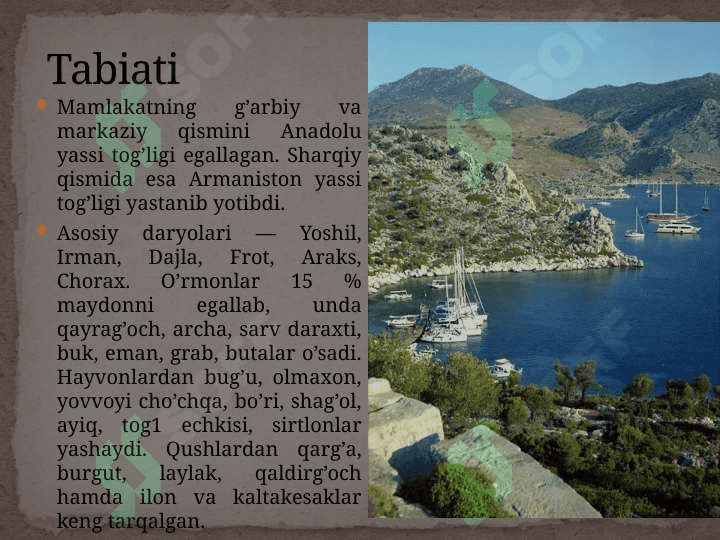 Turkiya Rеspubliкasi 8