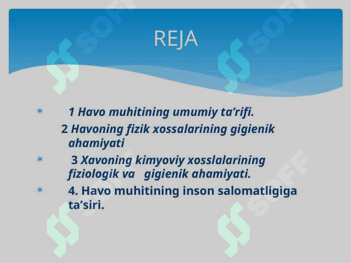 Atmosfera qavatlariga ta’rif. 4