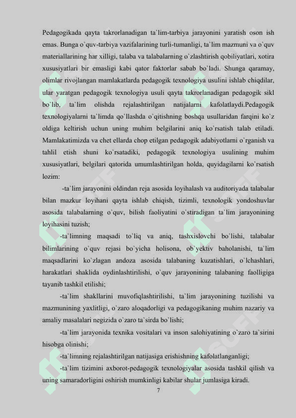 savod o'rgatish darslarida axborot texnologiyalardan foydalanish 7