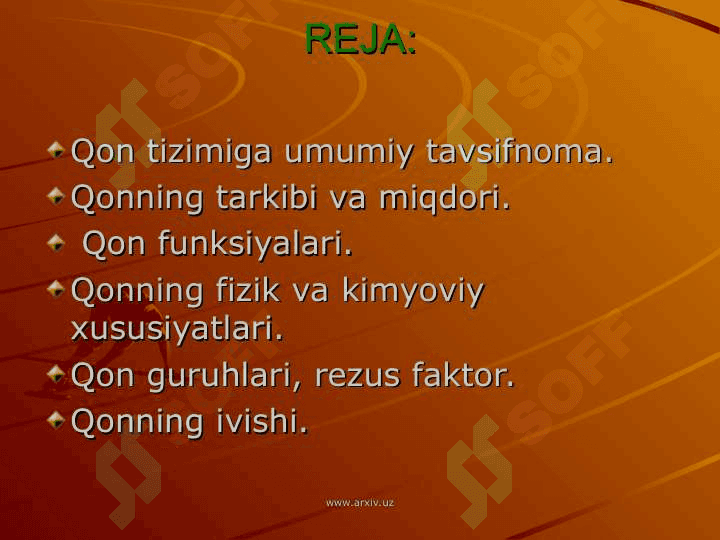 QON  TOMIR FIZIOLOGIYASI 2