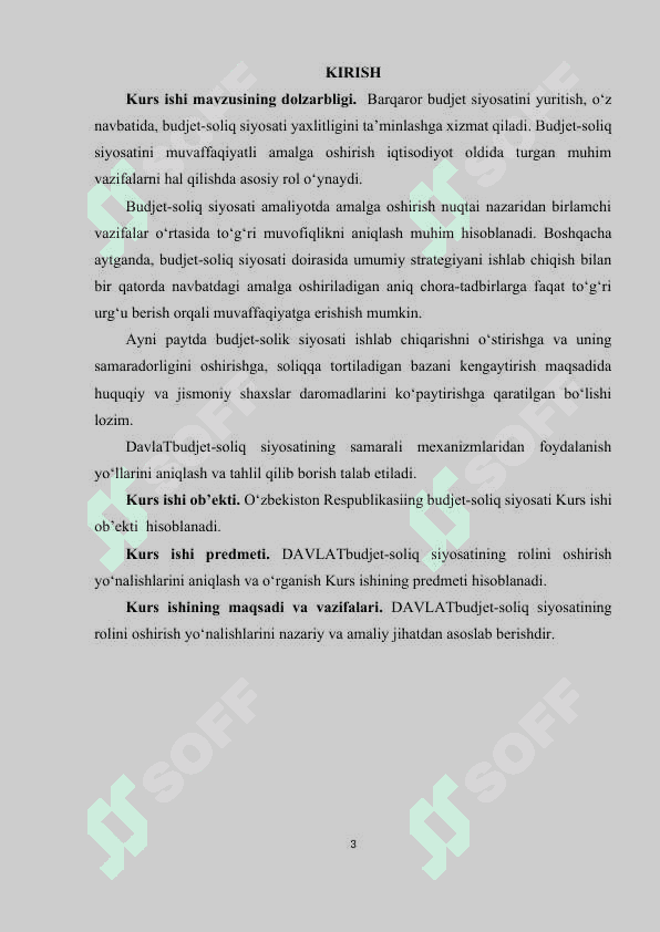DAVLAT BUDJETI TARKIBI VA UNI TAKOMILLASHTIRISH YO‘LLARI 3