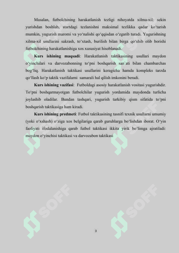 Sport maktablarida futbol o’yinini o’rgatishda taktikaning ahamiyati 3