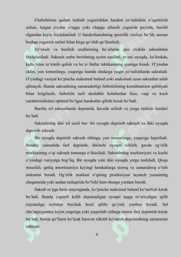 Sport maktablarida futbol o’yinini o’rgatishda taktikaning ahamiyati 8
