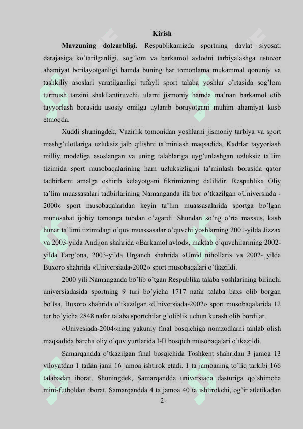 SPORTCHILARNING HARAKAT MALAKALARINI SHAKILLANTIRISHDA SPORT PSIXOLOGIYASINING AHAMIYATI 2