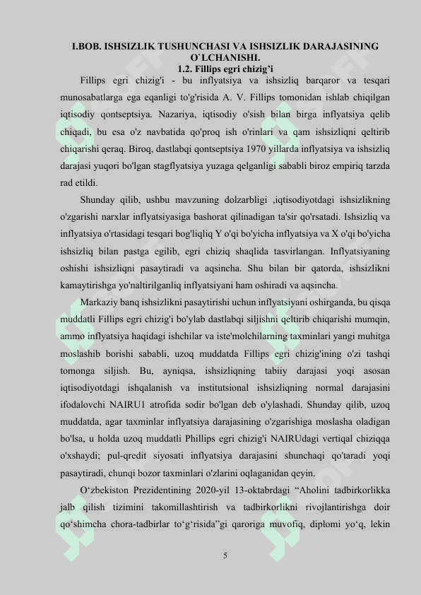 FLIPS EGRI CHIZIG’I. MODELNING ZAMONAVIY TALQINI 5