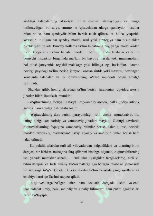 TA`LIMNING INTERFAOL METODLARI 3