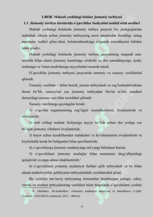Ta’lim muassasalarida jismoniy tarbiya darslarini tashkil qilish va o’tkazish usullari 4