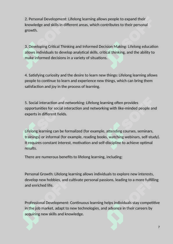 "Learning Theory: Teaching in Lifelong Learning"  ingliz tilida 7