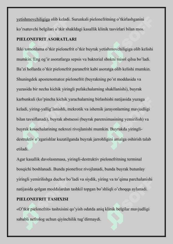 PIELONEFRIT 4