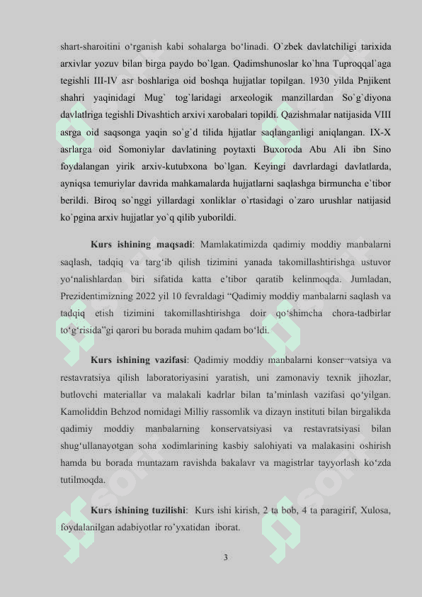 Tarix darslarini tashkil etishda moddiy manbalardan foydalanish 3