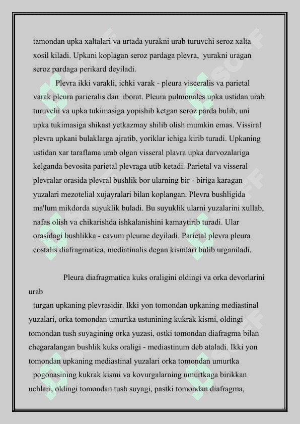 Nafas olish tizimi azolarining kasllikalari bo’yicha diagnozlar 4