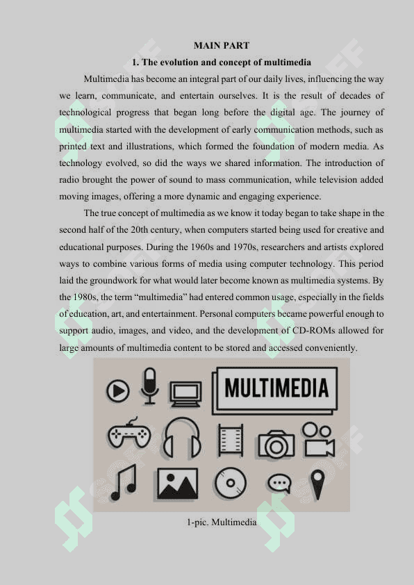 Means of Multimedia 4