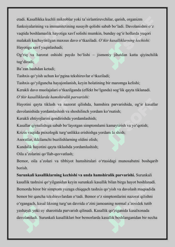 ZAMONAVIY HARBIY TERAPEVTIK KASALLIKLAR 2