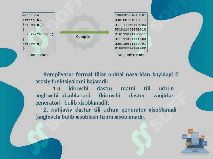 Dasturlash tizimlari va tillari - Дастурлаш тизимлари ва тиллари 4