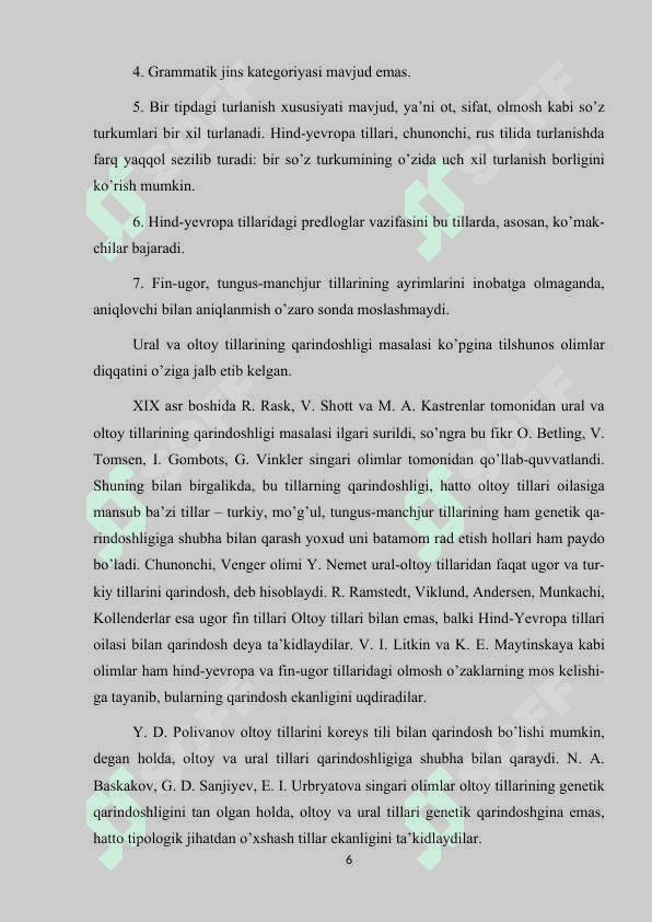 Turkiy tillar taraqqiyoti 6