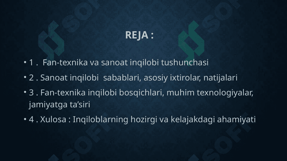 fan texnika va sanoat inqilobi 2