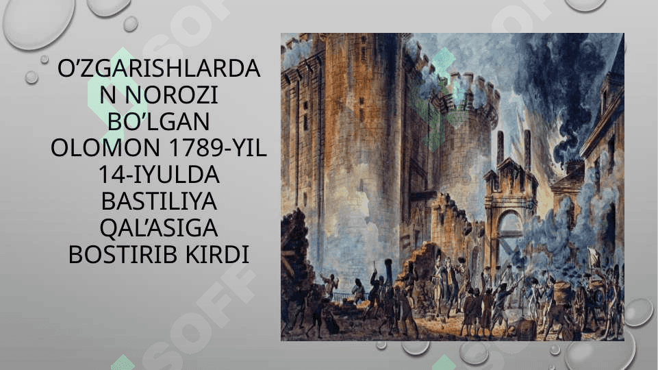 FRANSIYADA BUYUK BURJUA INQILOBI 7