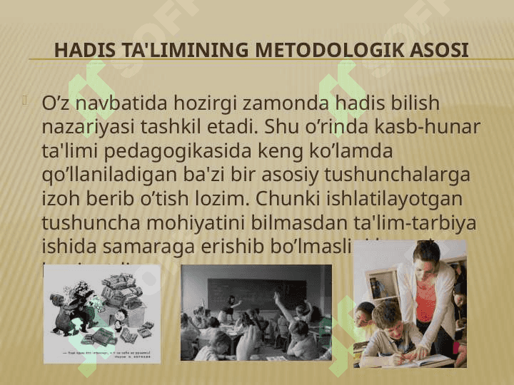 “HADISLARNI O’QUVCHILARNI MA’NAVIY-MA’RIFIY TARBIYASIDAGI O’RNI 6