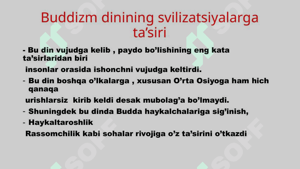 Islom sivilizatsiyasining asosiy belgilari (2) 2