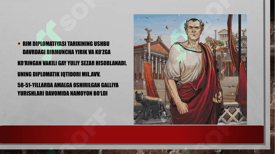 Gay yuliy sezar diplomatiyasi 4