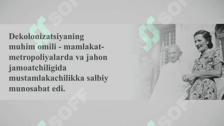 Dekolonizatsiya-mustamlaka imperiyasining qulashi 3