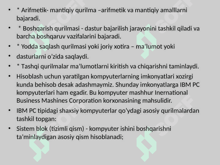 Kompyuerlarni tashkil qilishning raqamli-mantiqiy asoslari 3