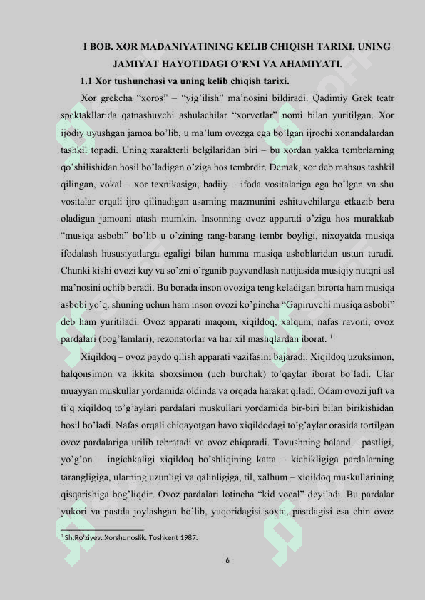 XOR MA’DANIYATINING KELIB CHIQISH TARIXI 6