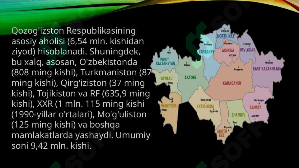 Qozoqlar etnologiyasi urf odatlari va madaniyati 2