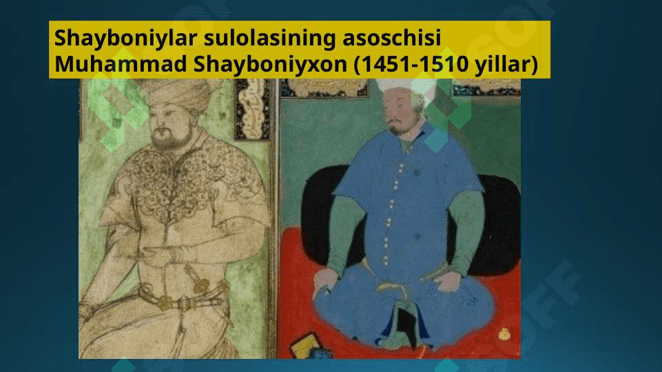 Shayboniylar davri epigrafik yodgorliklari 4