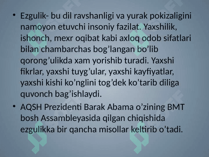 Bilim – ezgulik, kamtarlik va ma’naviy yetuklik 7