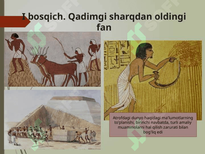 Qadimgi Sharqda ilmiy tafakkurning rivojlanishi 3
