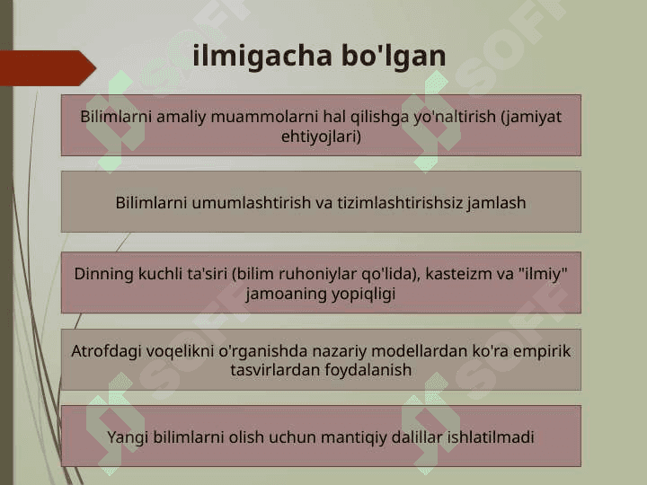 Qadimgi Sharqda ilmiy tafakkurning rivojlanishi 5