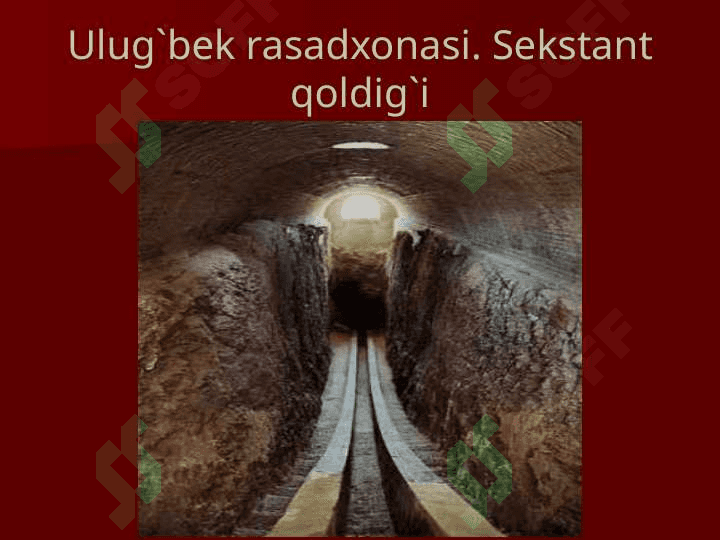 Samarqand Akademiyasi va dunyoviy fanlar rivoji 8