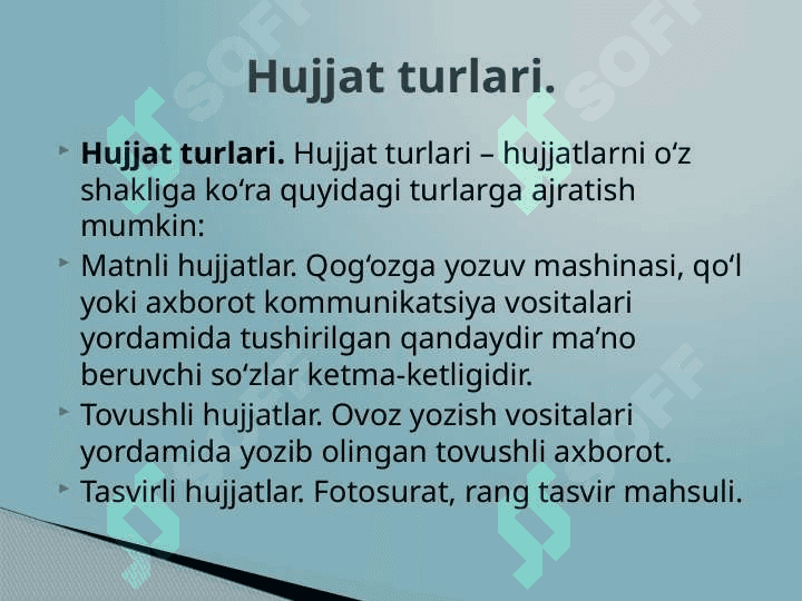 Elektron hujjat almashinuvi 3