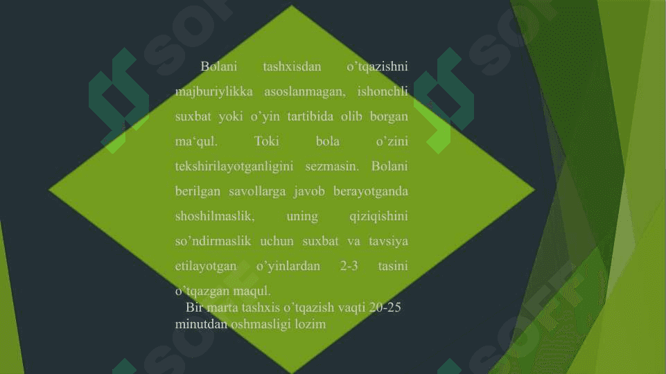 Bolalarga tashxis qo’yish 4