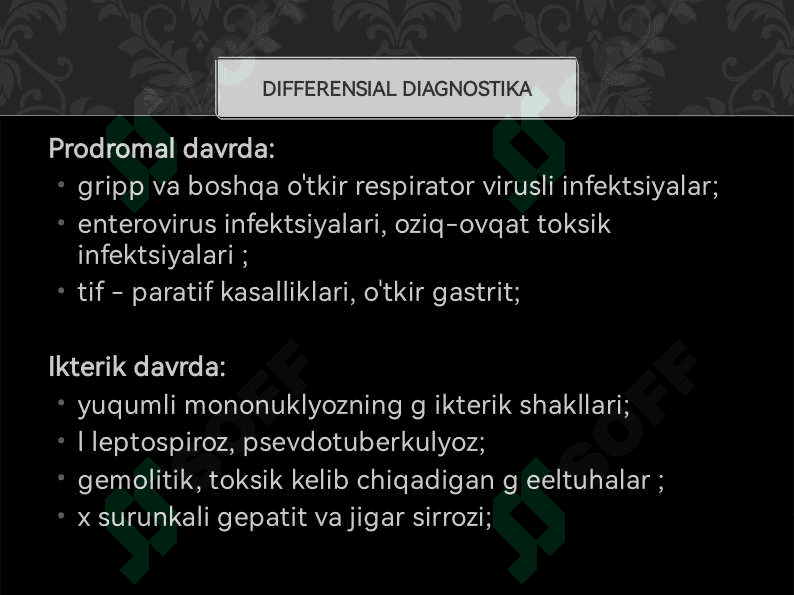 Virusli gepatit diagnostikasi 3