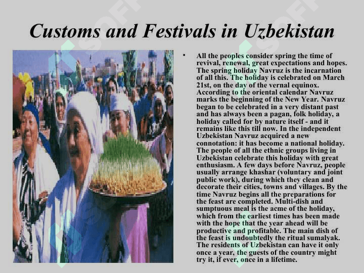 Customs and Festivals in Uzbekistan 3