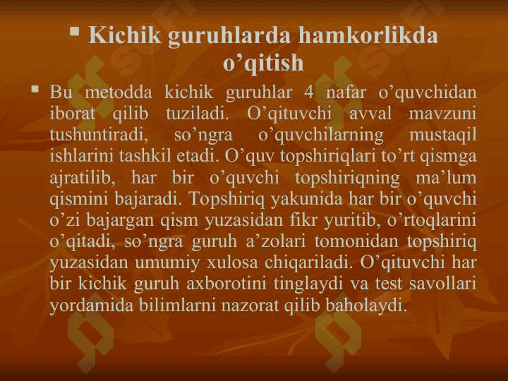 Hamkorlikda o’qitish texnologiyalarci — копия 7