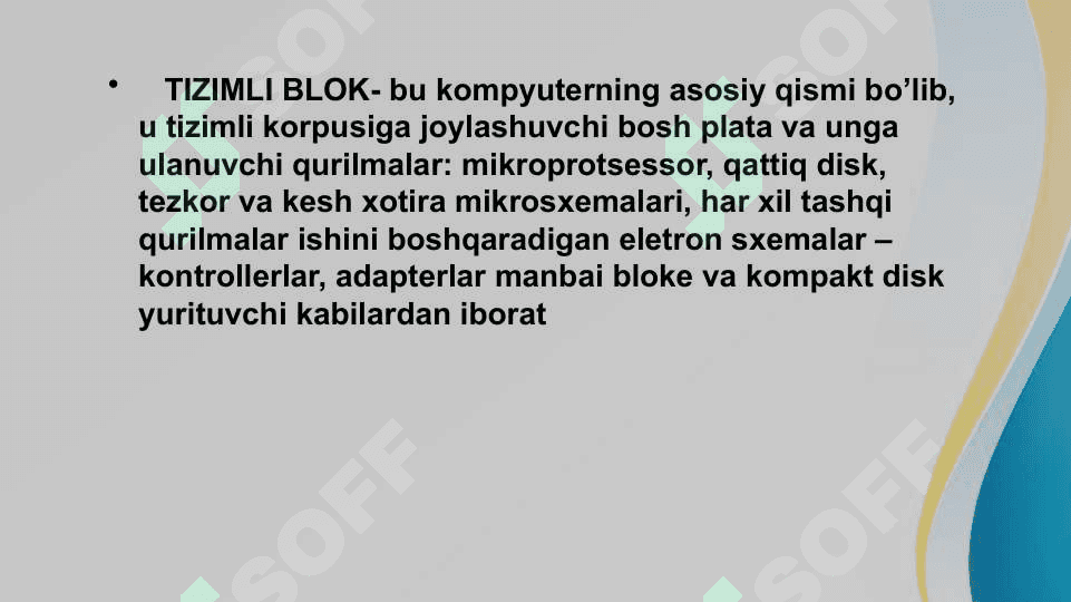 Kompyuterga qo’shimcha yangi texnik qurilmalarni ulash 3