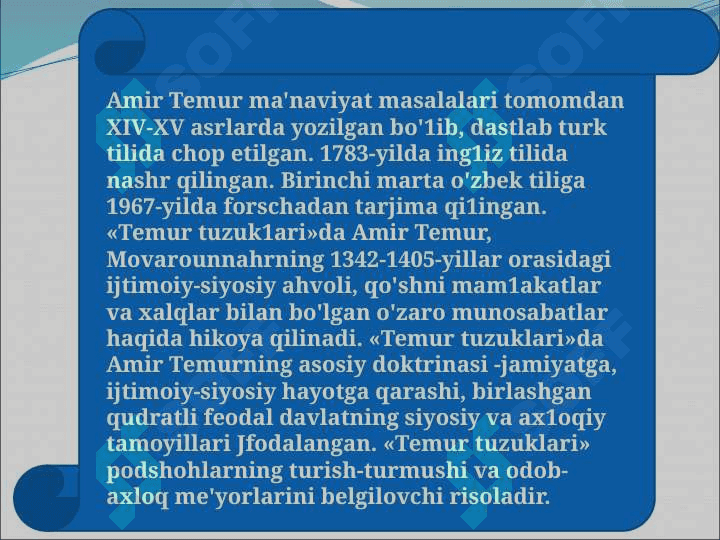 Temur Tuzuklari 3