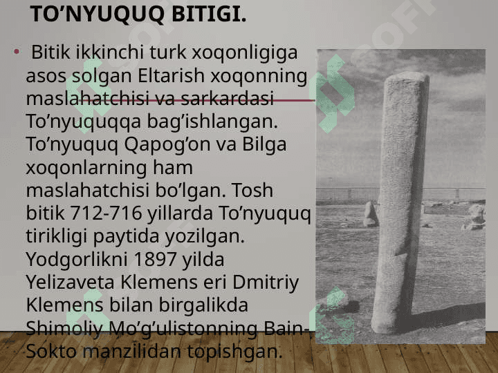 Turkiy bitiklarda  davlatchilik g’oyalari 6