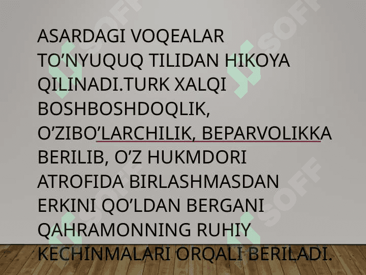 Turkiy bitiklarda  davlatchilik g’oyalari 8