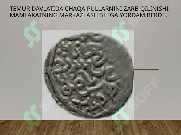 Temur va temuriylar davri tangalari 3
