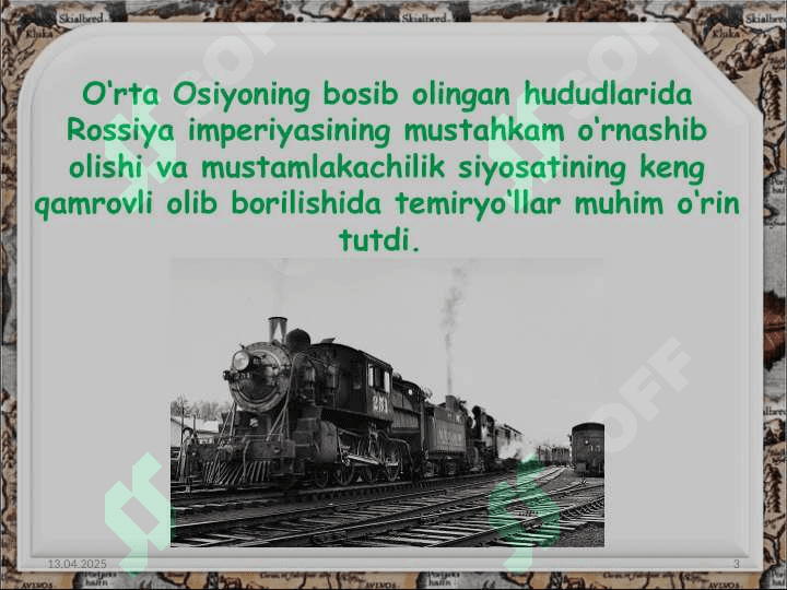 Turkiston general gubernatorligida ijtimoiy iqtisodiy hayot 3