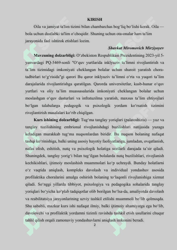 Tug'ma tanglay yoriqlarida davolochi va prfliktikyordamni tashkil etish usullari 2