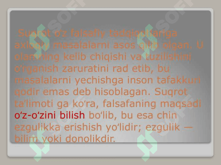 Suqrot Buyuk Mutaffakir 3