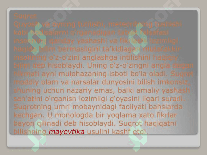 Suqrot Buyuk Mutaffakir 7